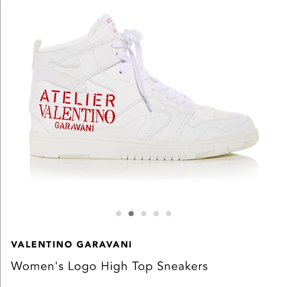 Valentino high top sneakers